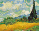 van Gogh - Wheatfield with Cypresses